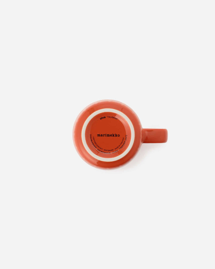 tiiliskivi mug 2,5 dl - orange