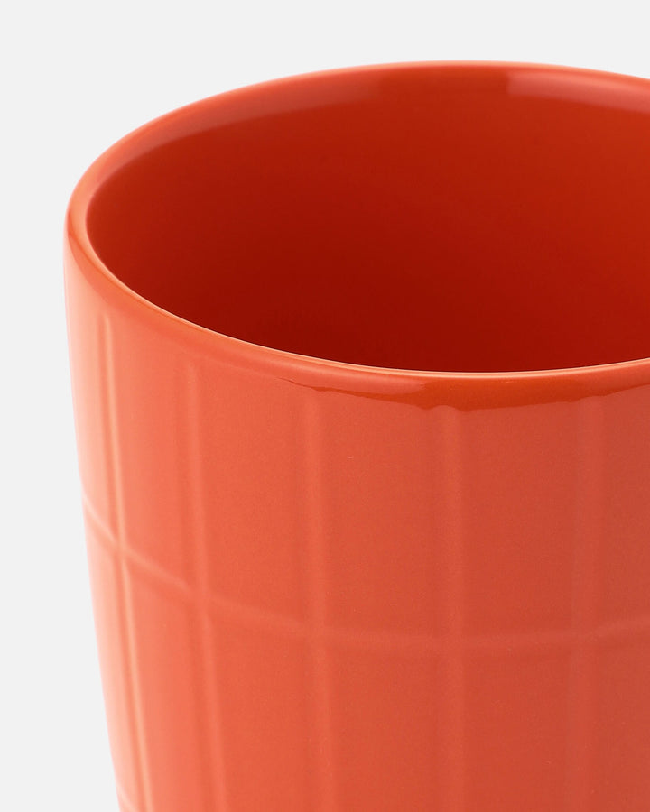 tiiliskivi large mug 4 dl - orange