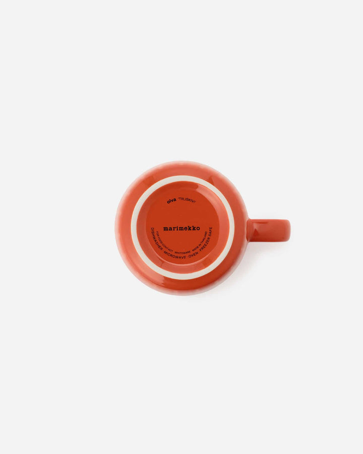 tiiliskivi large mug 4 dl - orange