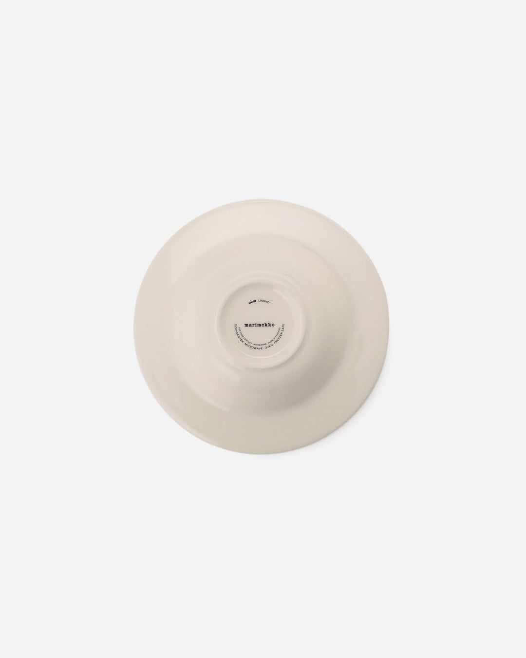oiva unikko interior deep plate - black