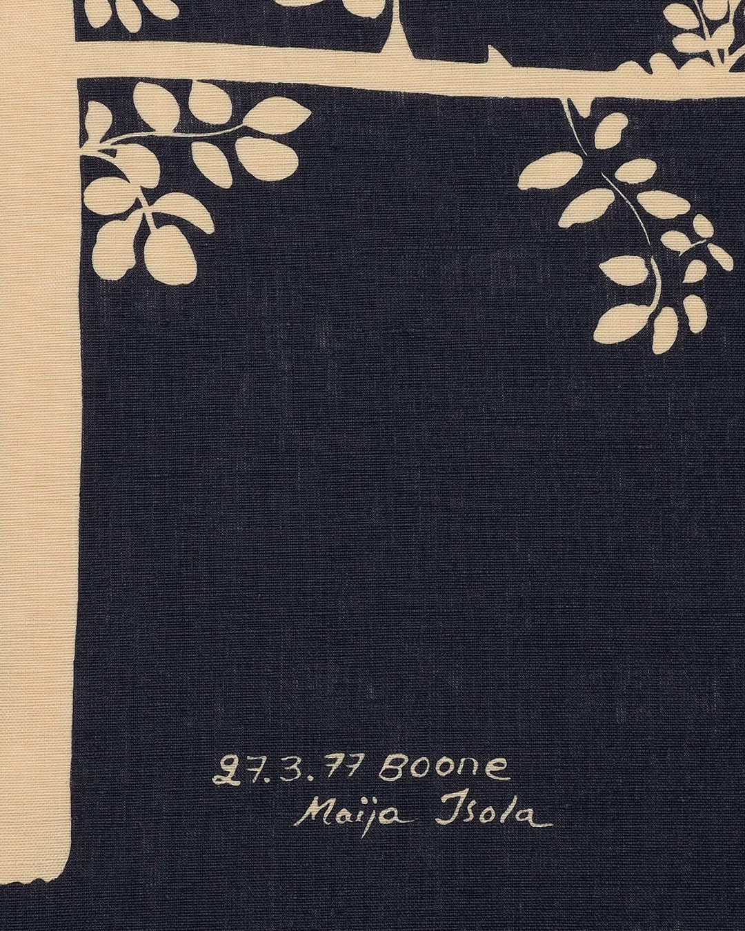 vuoren kasvit art fabric
