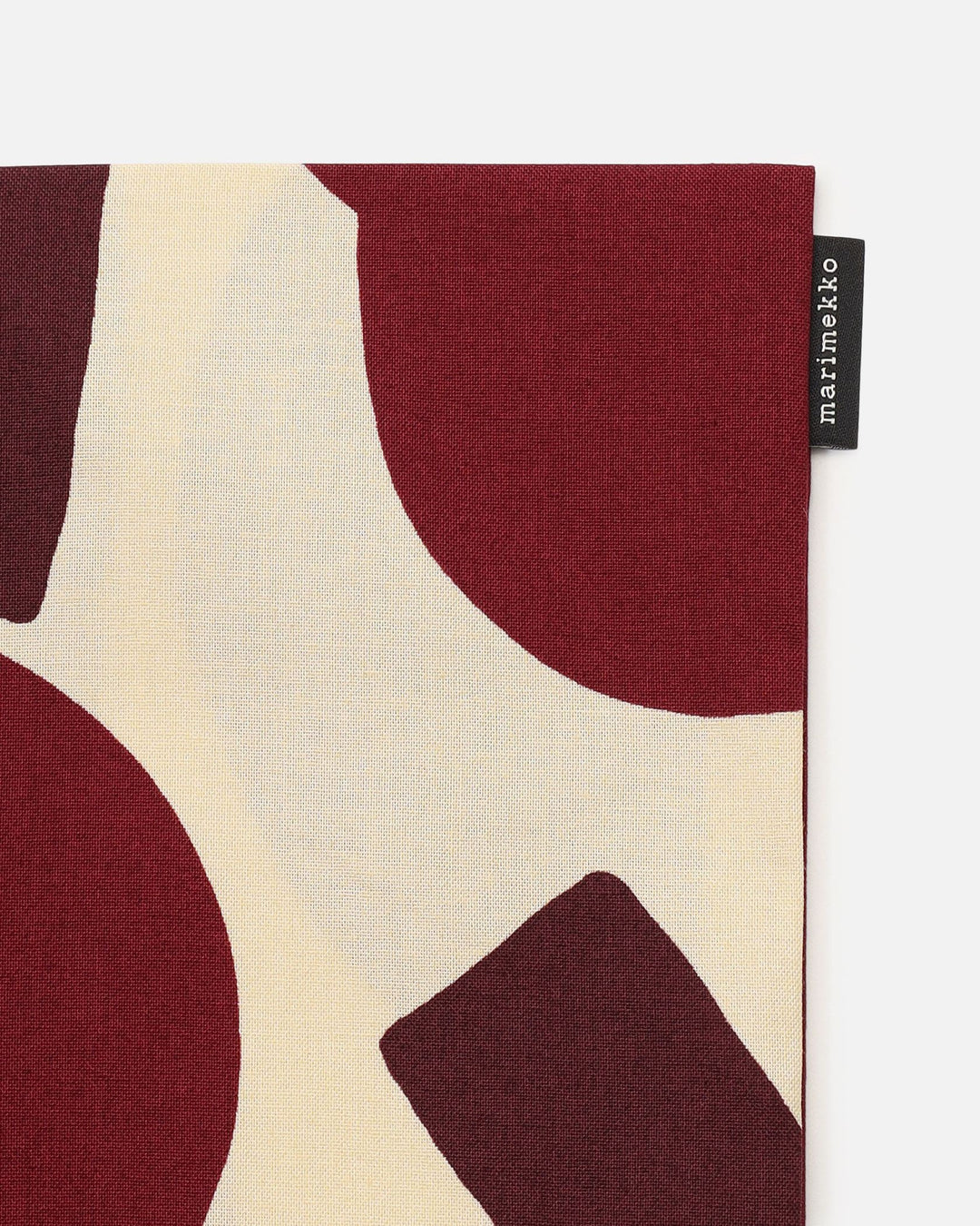 unikko maroon cushion cover