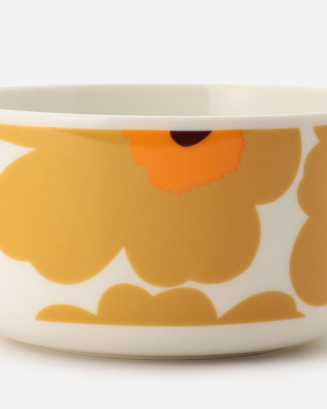 unikko bowl 5 dl - mustard