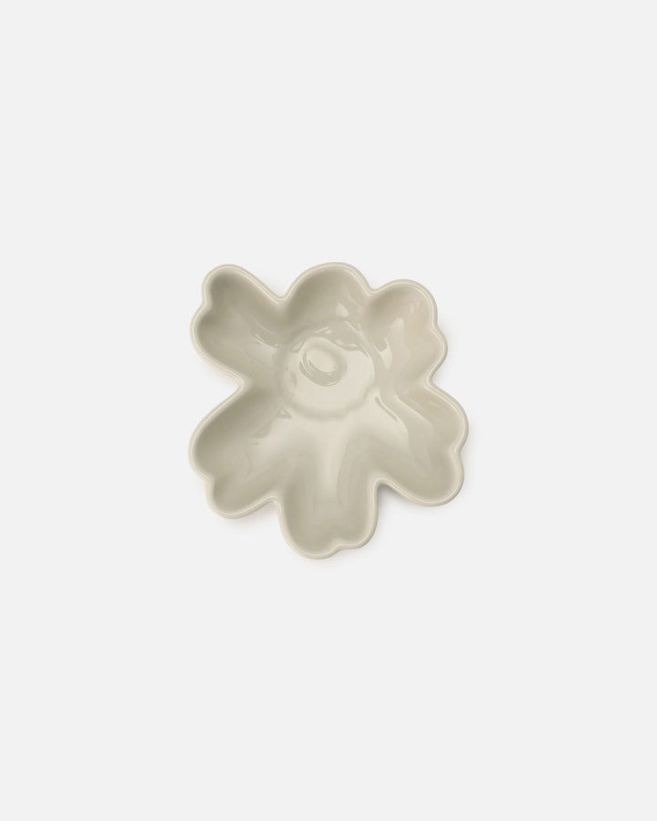 unikko shape bowl 11 cm 2 pcs - taupe/burgundy