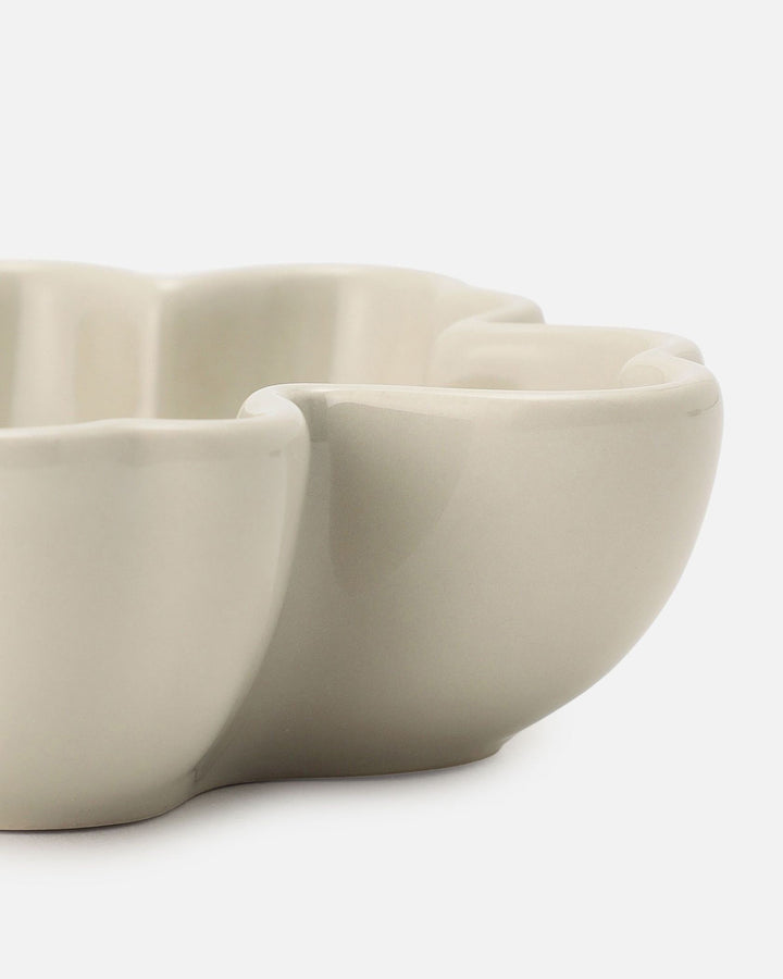 unikko shape bowl 11 cm 2 pcs - taupe/burgundy