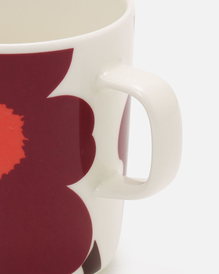 unikko mug 2,5 dl - maroon