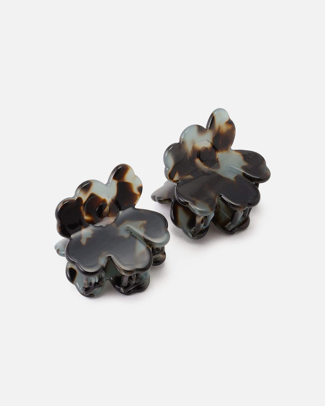 nano unikko hair clip set - tortoise