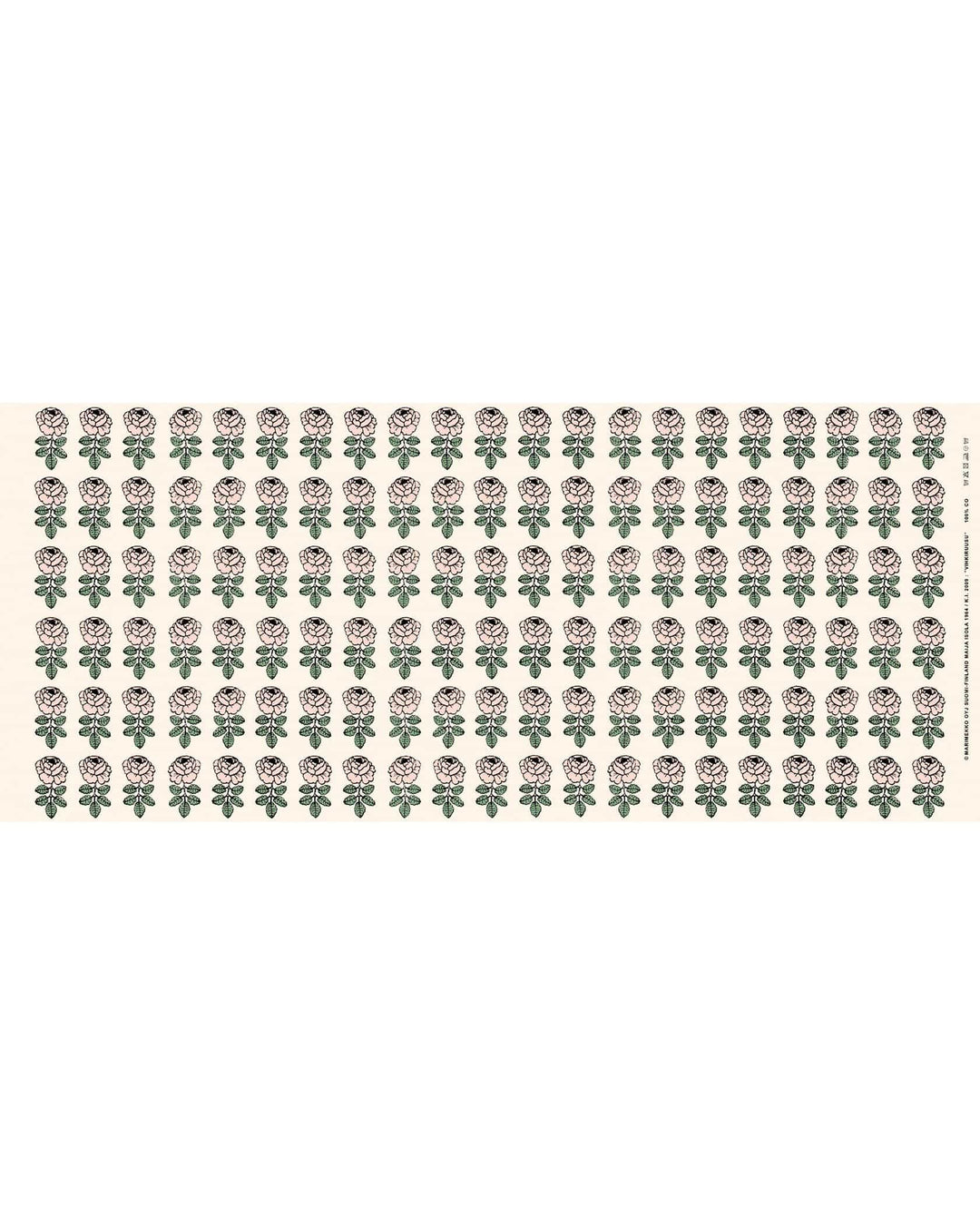 vihkiruusu cotton fabric