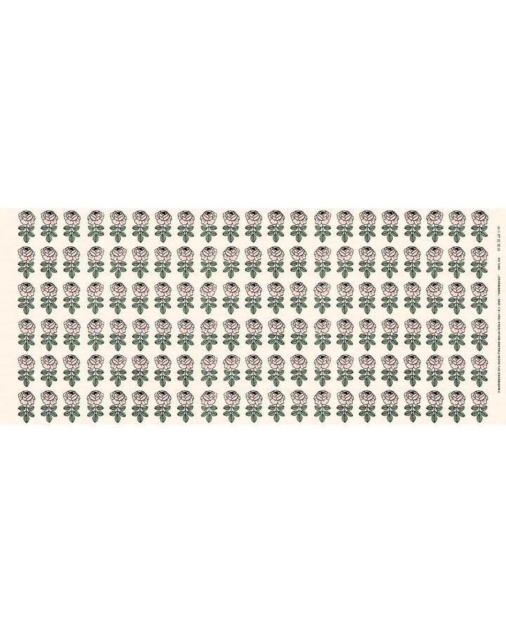 vihkiruusu cotton fabric