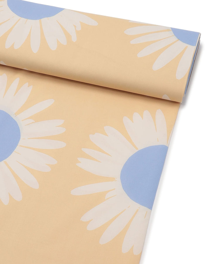 auringonkukka cotton fabric