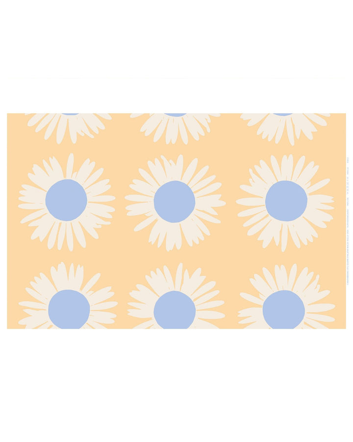 auringonkukka cotton fabric