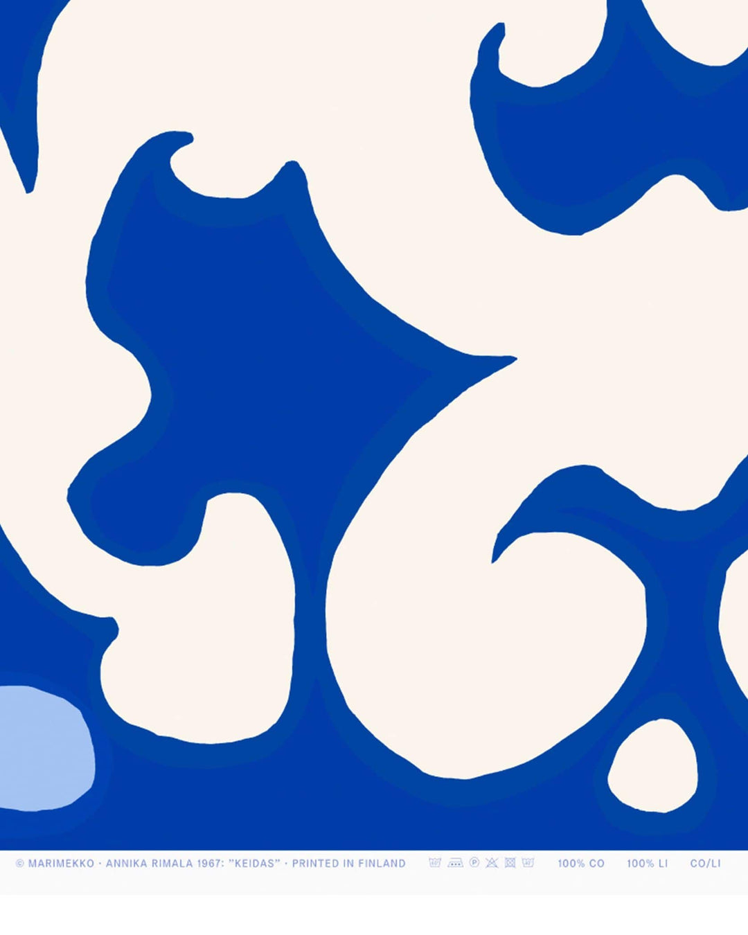 keidas cotton fabric - blue