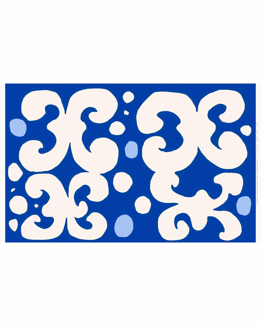 keidas cotton fabric - blue