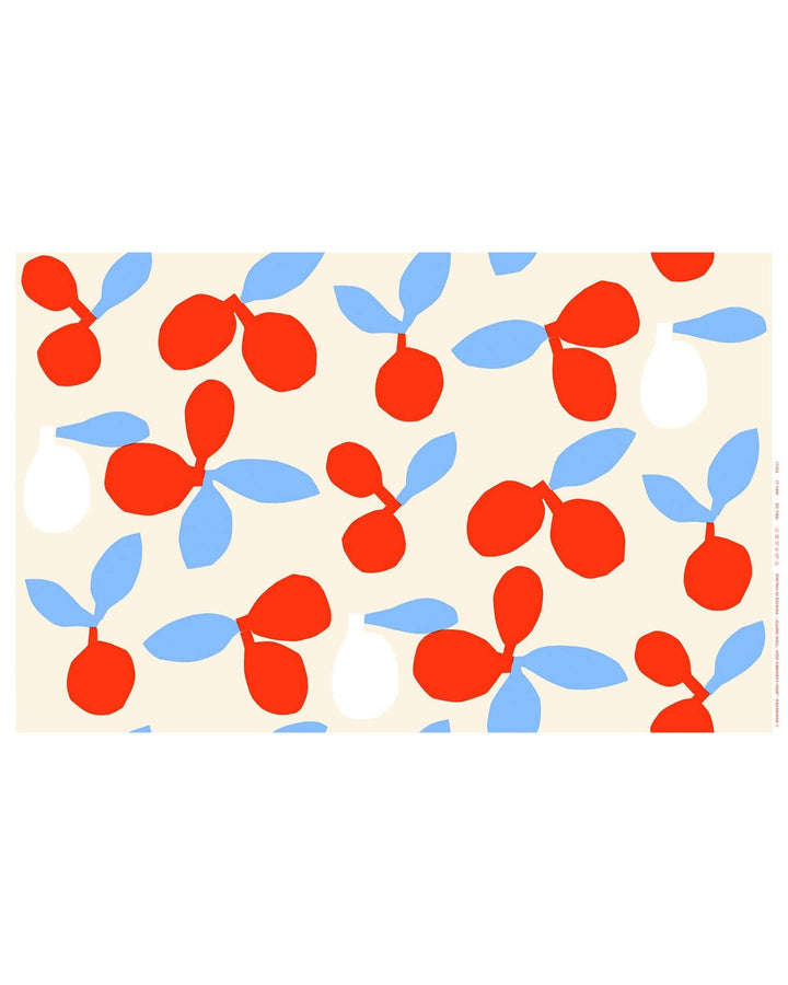 pieni omppo cotton fabric