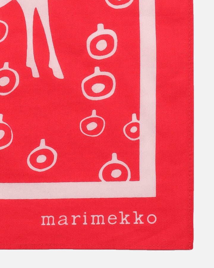 kioski astrilli musta tamma scarf - red