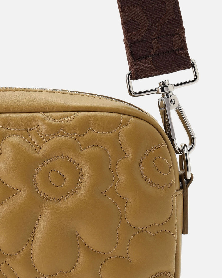 soft gratha unikko shoulder bag - brown