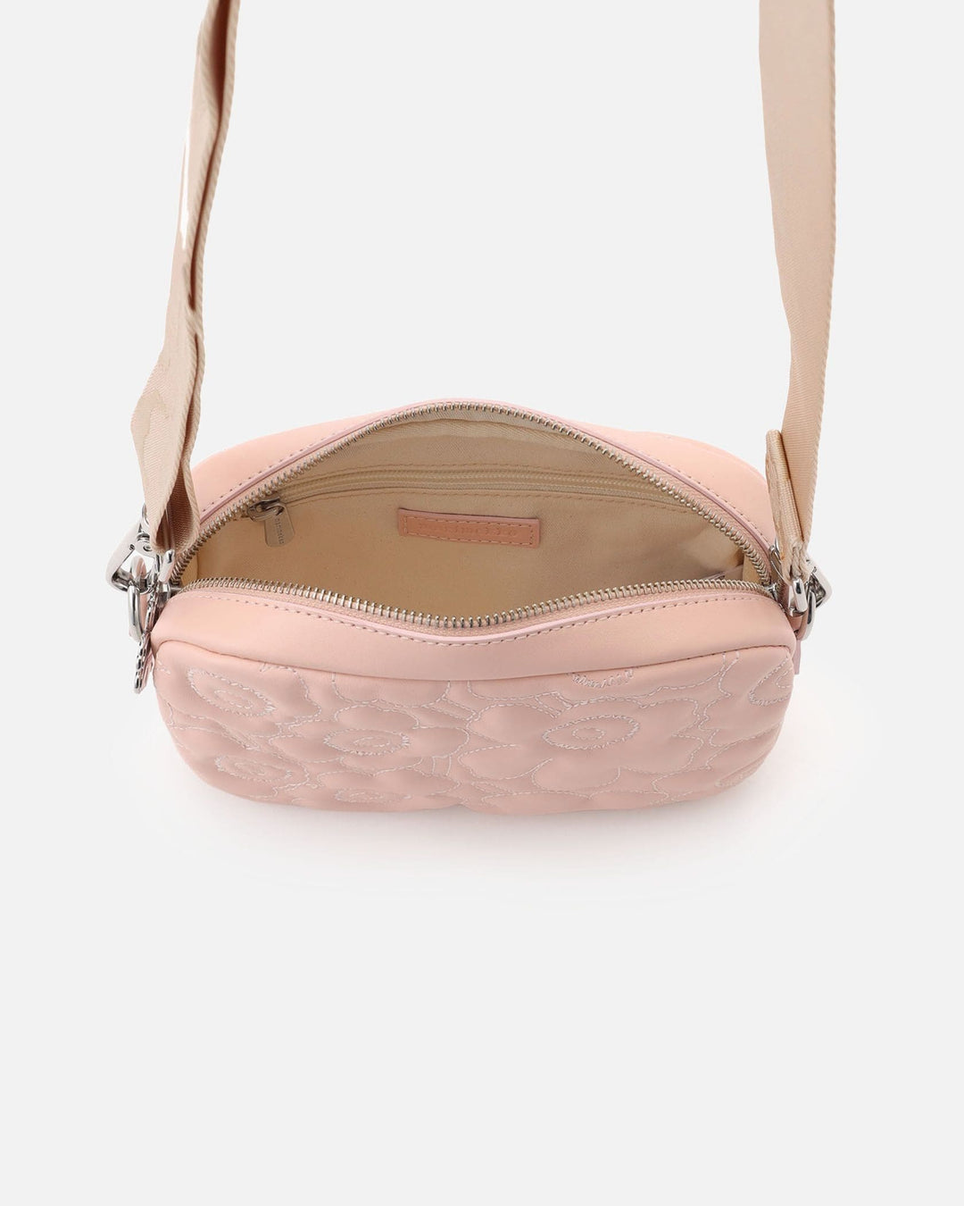 soft gratha unikko shoulder bag - light peach