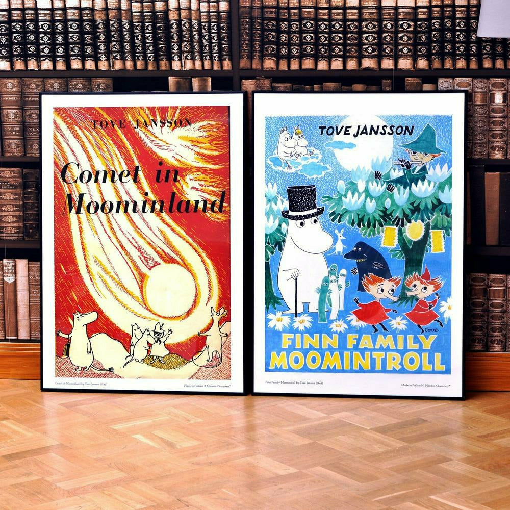 Moomin poster - Comet in Moominland
