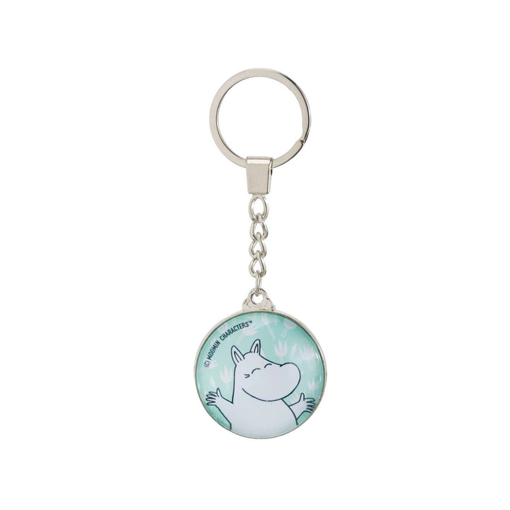 Moomin Happy Key Ring - Turquoise