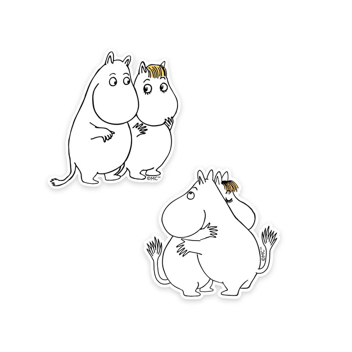 Moomintroll & Snorkmaiden XL-Sticker Combo