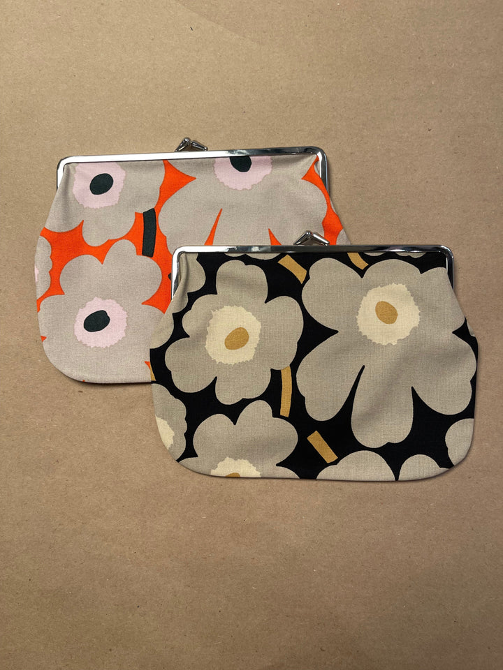 marimade double print puolikas kukkaro - large clip bag