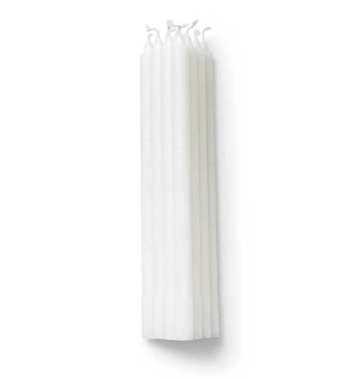 Sweet Stories candles Ø 13 mm. 10 pcs. white