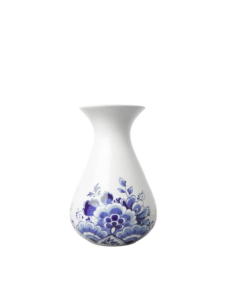 Small Delft Flower Vase