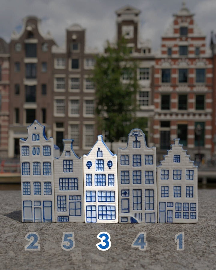 Delft Blue Canal House No. 3