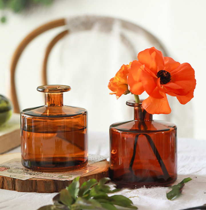 Bud Vase - Amber