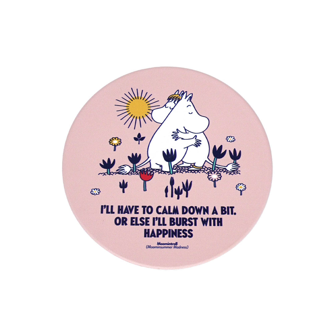 Ceramic Coaster Moomin Hug