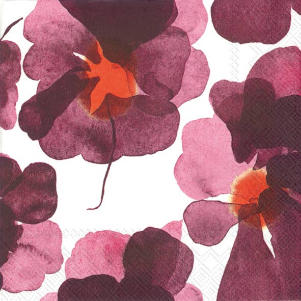 Valssi Lunch Paper Napkins - Bordeaux