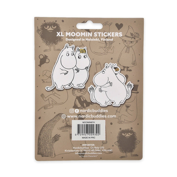 Moomintroll & Snorkmaiden XL-Sticker Combo