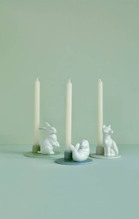 Sweet Stories Fox Candlestick Holder