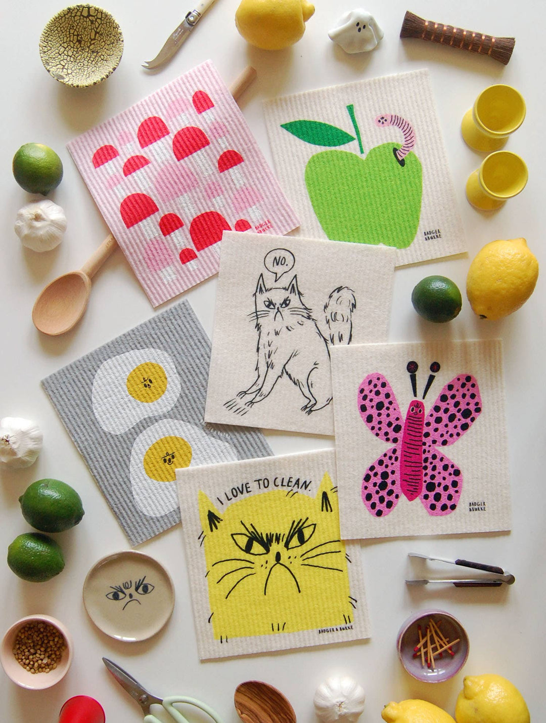 Mushroom Sponge Cloth / Reusable Paper Towel