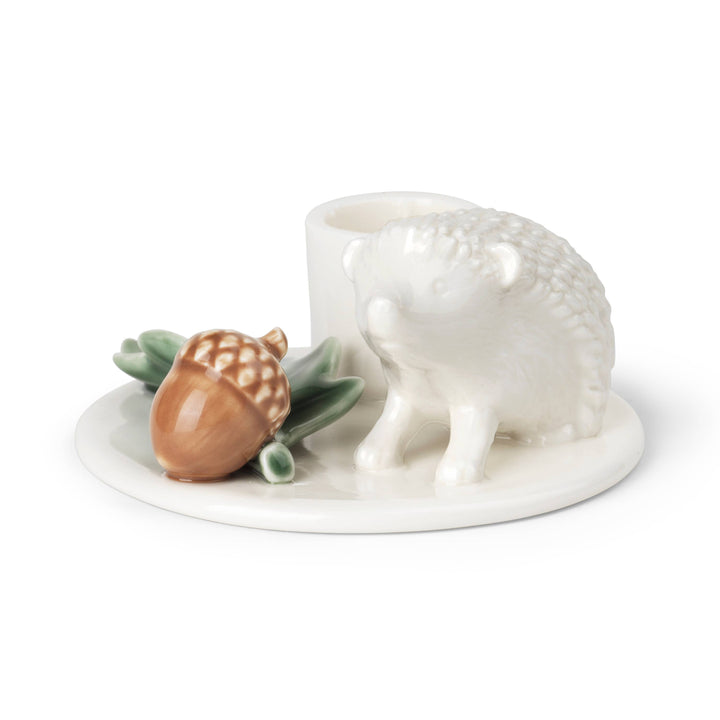 Winter Stories Hedgehog Candlestick Holder