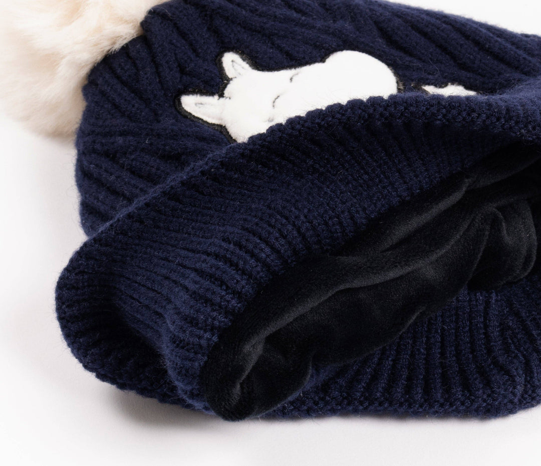 Moomintroll Winter Beanie Kids - Navy