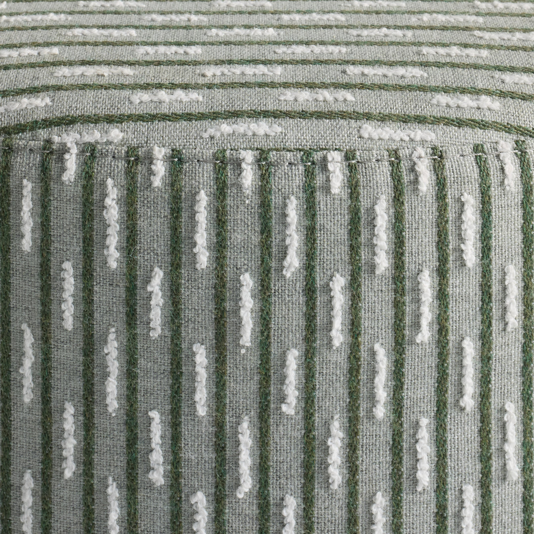 Bumper Pattern Outdoor Ottoman