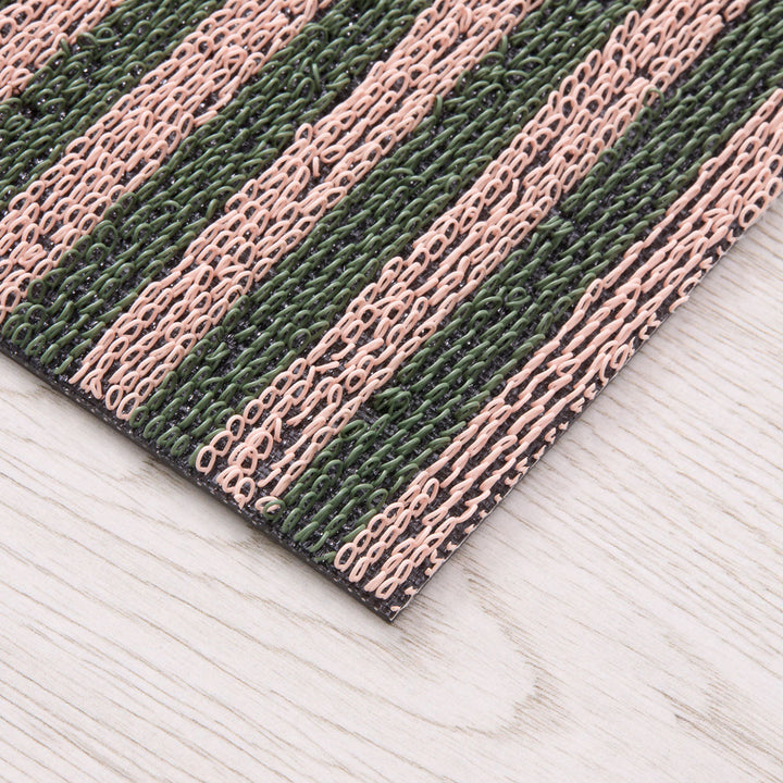 Breton Stripe Shag Mat