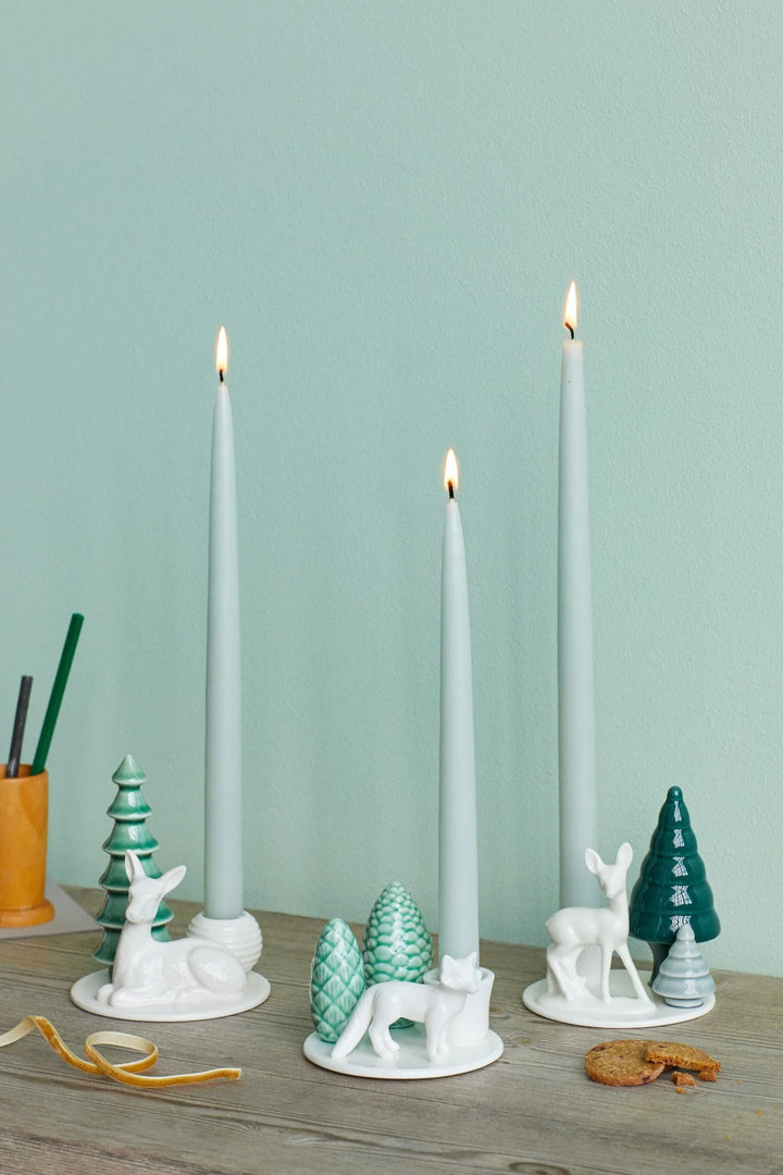 Winter Stories Bambi Candlestick Holder