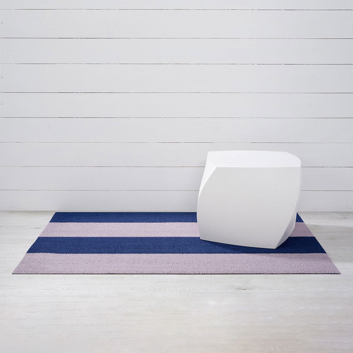Duo Stripe Shag Mat