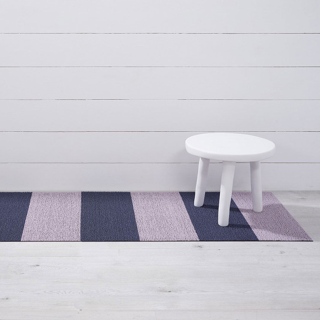 Duo Stripe Shag Mat
