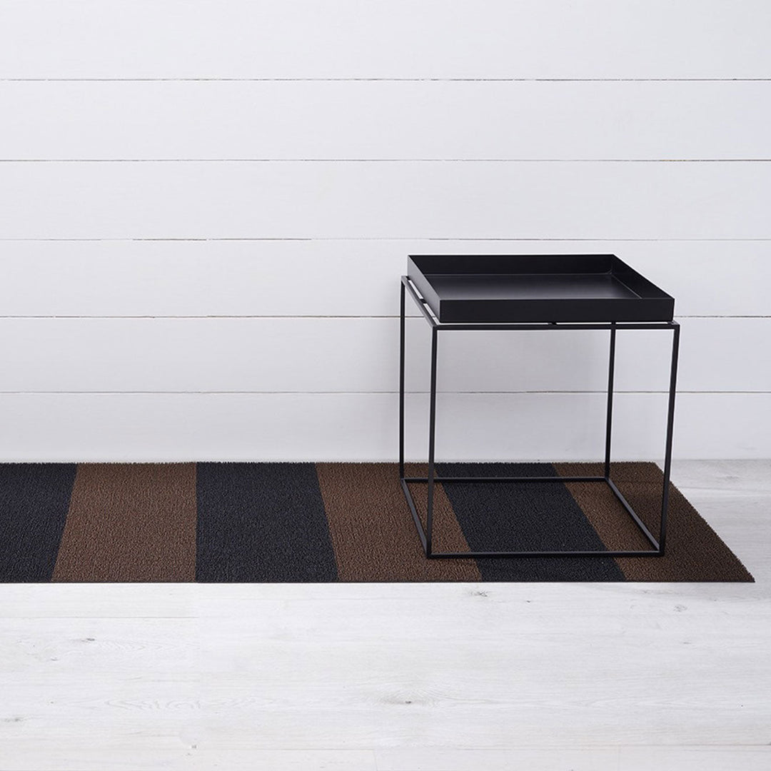 Duo Stripe Shag Mat
