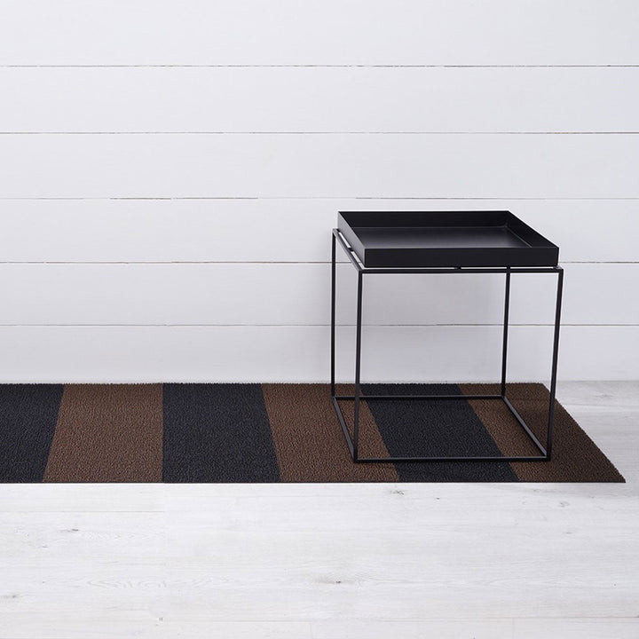 Duo Stripe Shag Mat