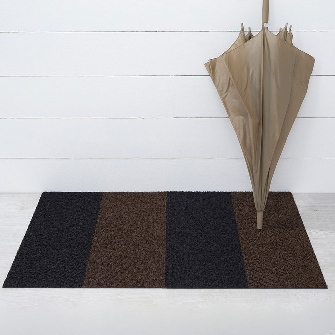 Duo Stripe Shag Mat
