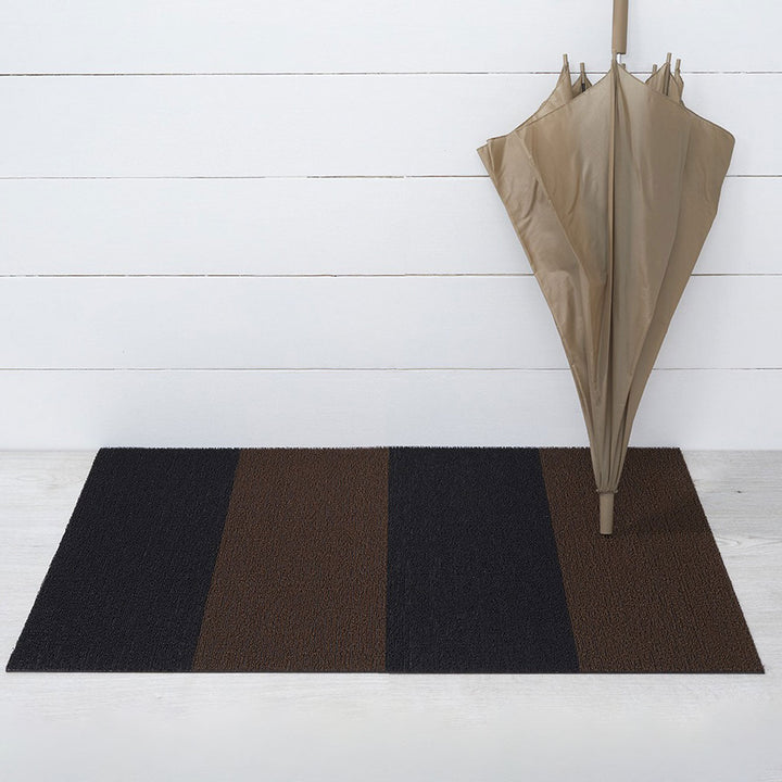 Duo Stripe Shag Mat