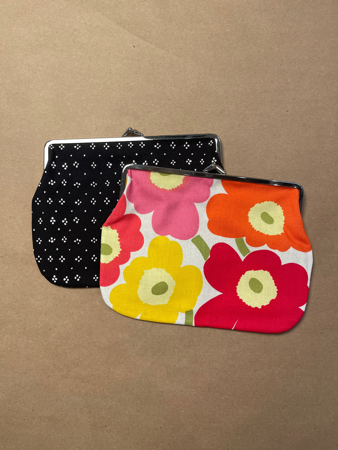 marimade double print puolikas kukkaro - large clip bag