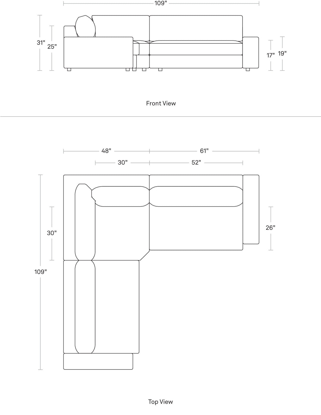 Esker L Sectional Sofa