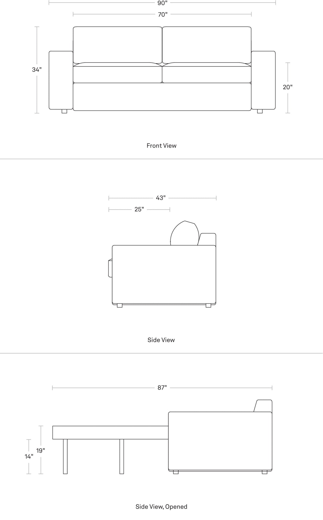 Esker Sleeper Sofa