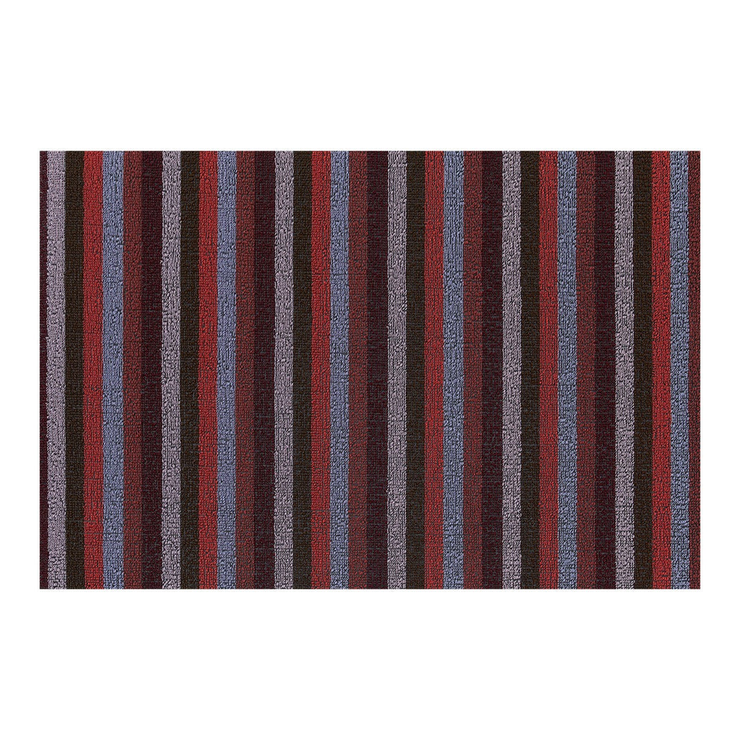 Even Stripe Shag Mat