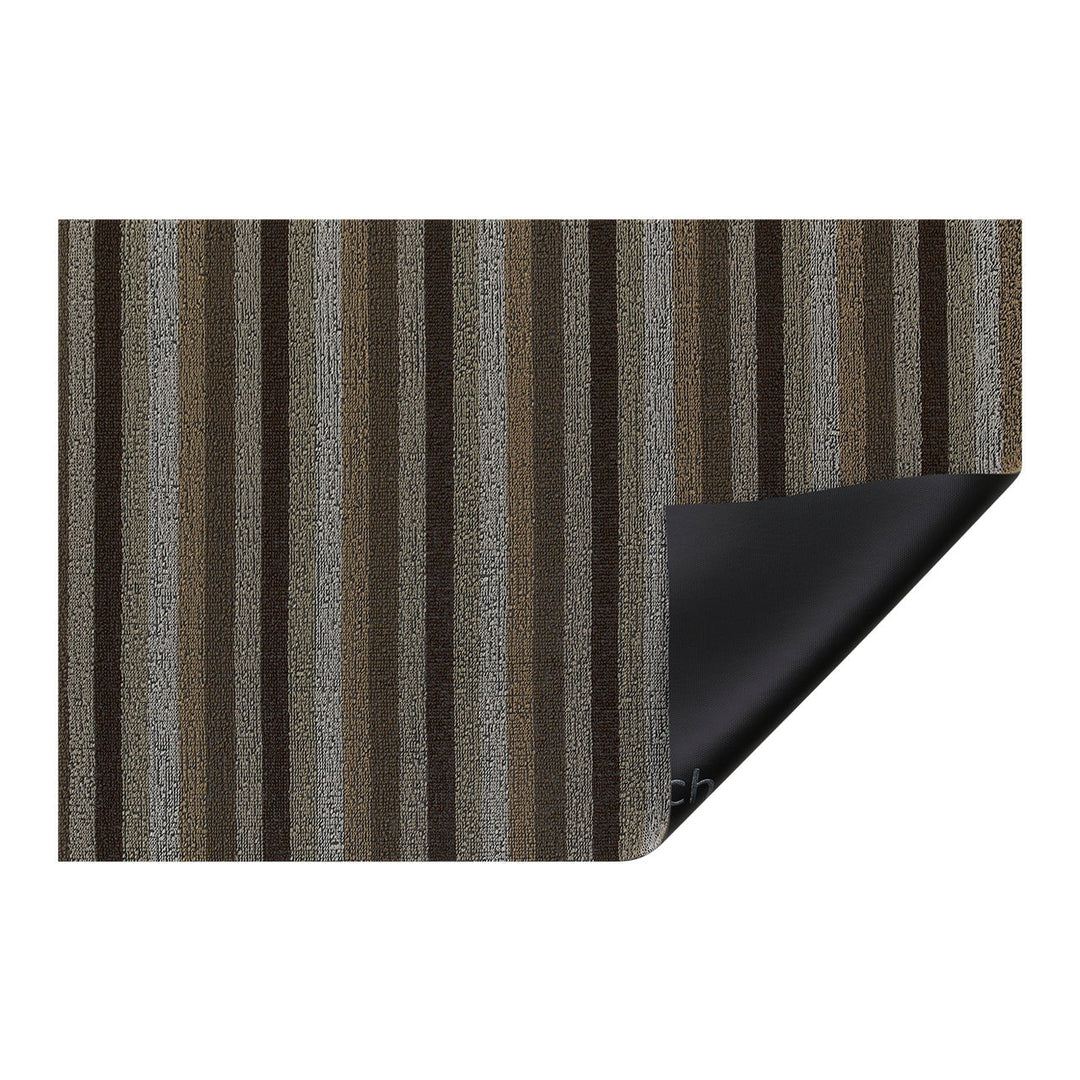 Even Stripe Shag Mat